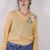 Pulmu vintagevirkkuuneule