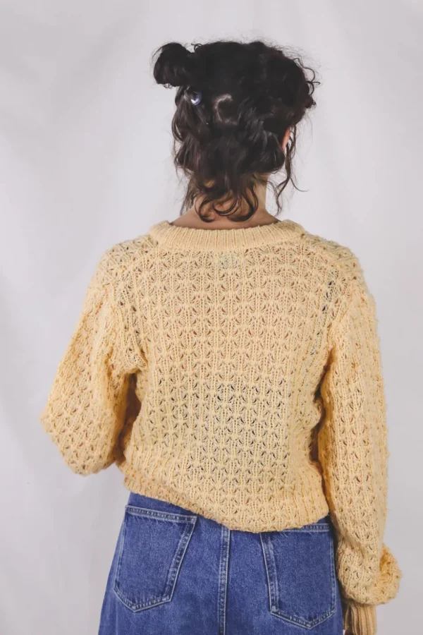 Pulmu vintagevirkkuuneule