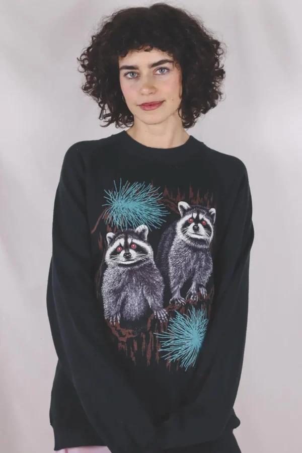 Raccoons vintagecollege