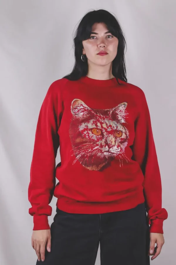 Red cat vintagecollege