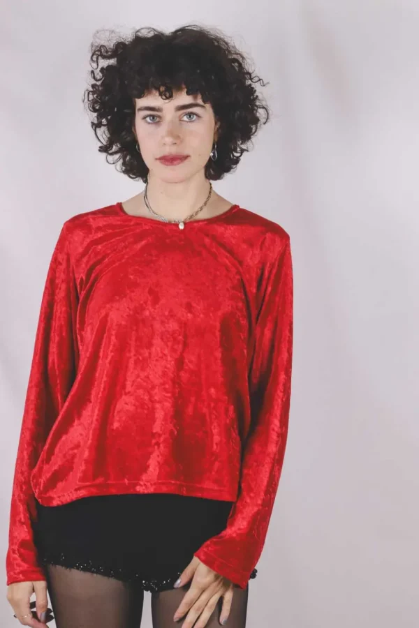 Redina vintagesamettipaita