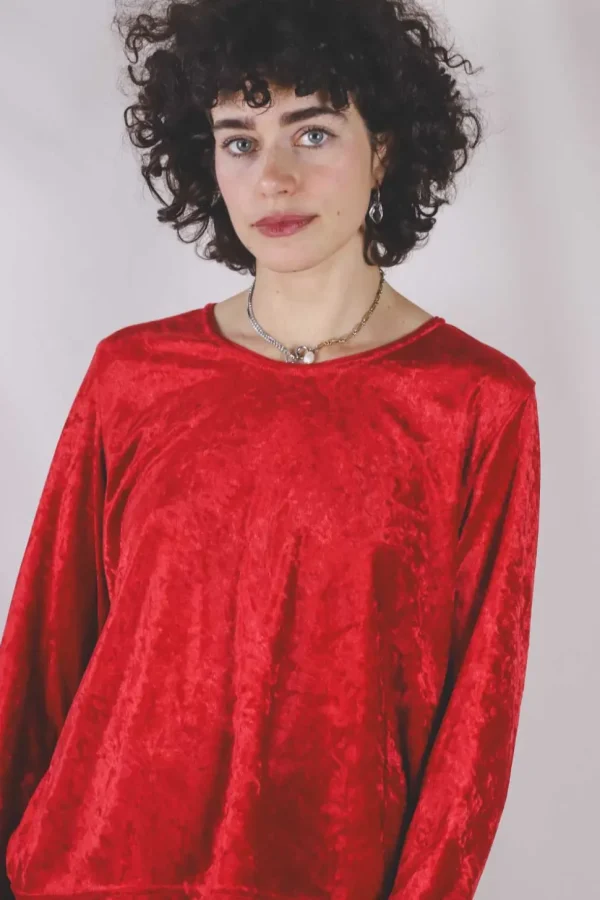 Redina vintagesamettipaita
