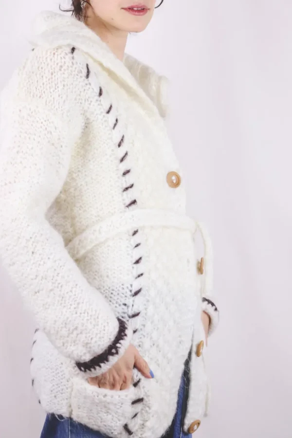 Relda vintagevillaneuletakki