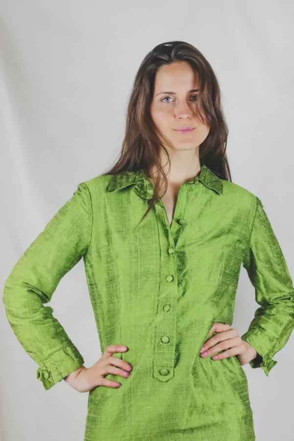 Relia vintageraaksilkkimekko