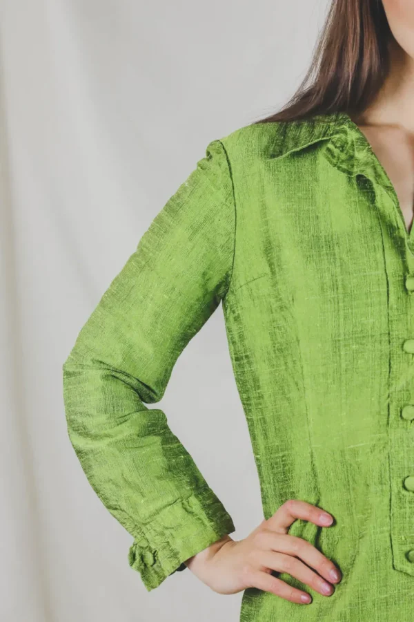 Relia vintageraaksilkkimekko