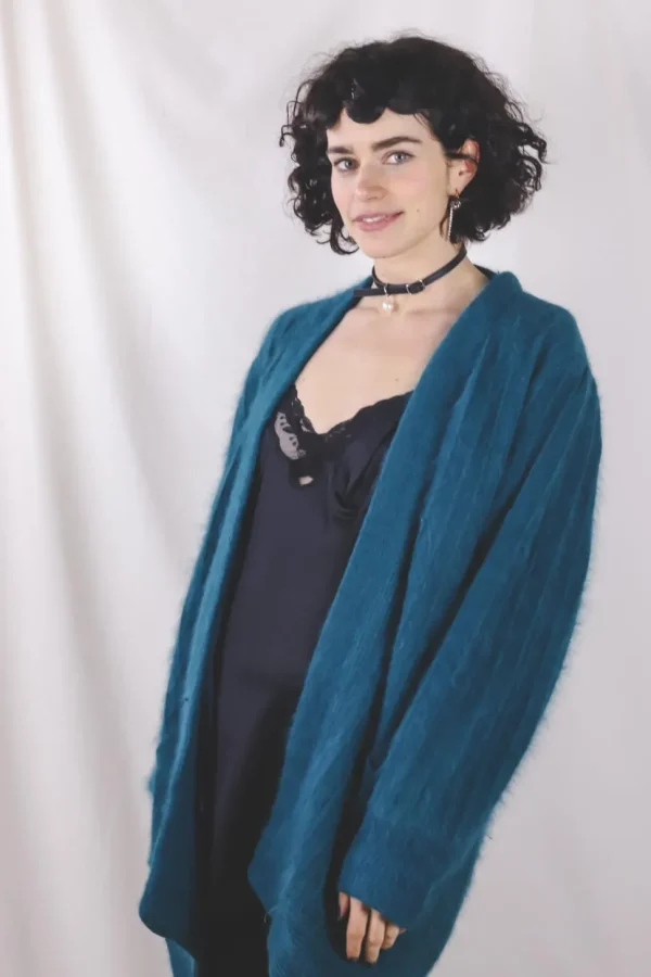 Remina vintageangoraneuletakki