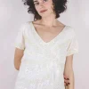 Renilda vintagepaljettipusero
