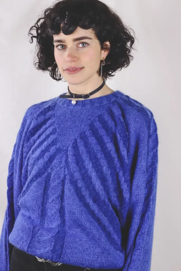 Riela vintagemohairneulepaita