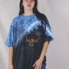 Running deer vintage t-paita