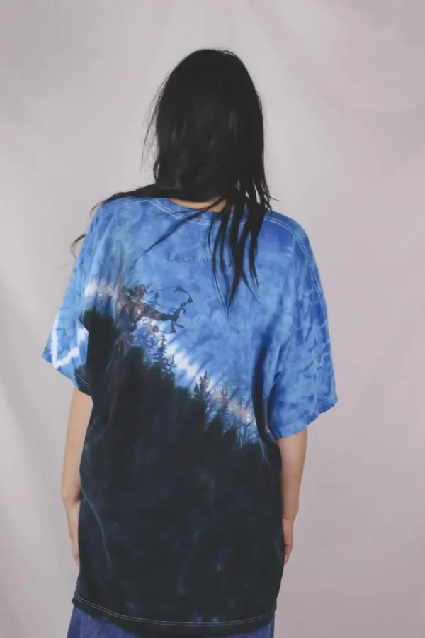 Running deer vintage t-paita