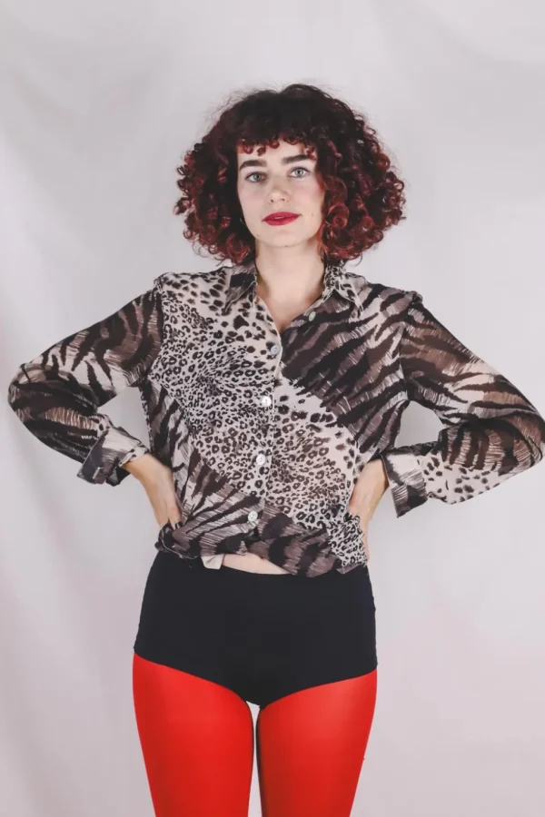 Safira vintagesilkkipusero
