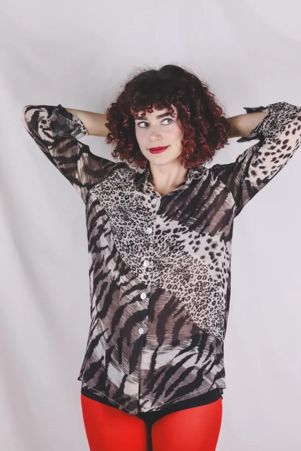 Safira vintagesilkkipusero