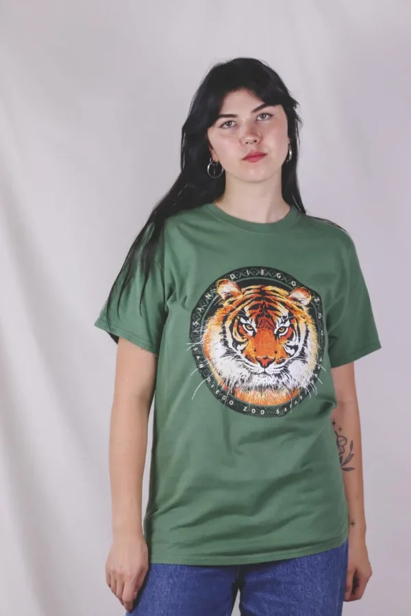 San Diego tiger t-paita