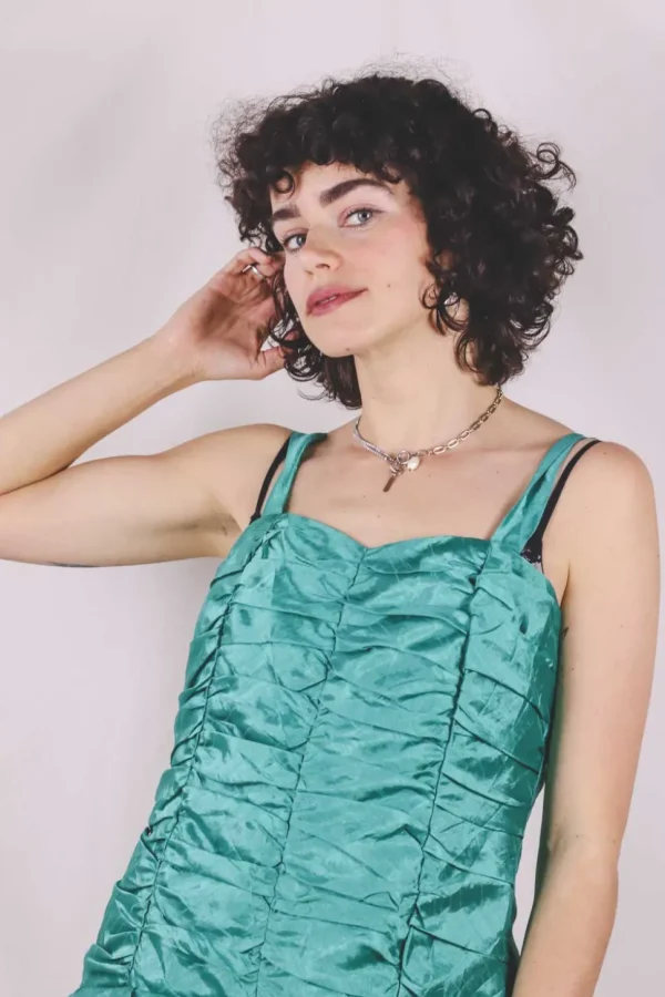 Sandrina 80-luvun vintagejuhlamekko