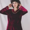 Sante vintagesamettipusero