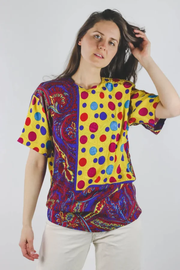Sebina vintagesilkkipaita