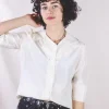 Selma kotimainen vintagesilkkipusero