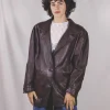 Sesi 80-luvun vintagenahkatakki