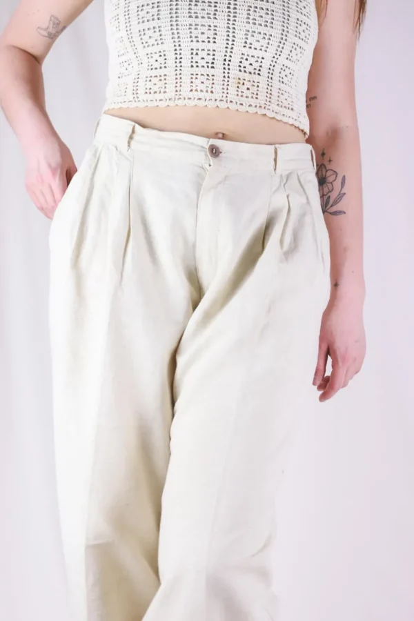 Siela vintagepellavahousut