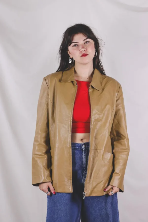 Sienna vintagenahkatakki