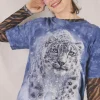 Snow leopard vintage t-paita