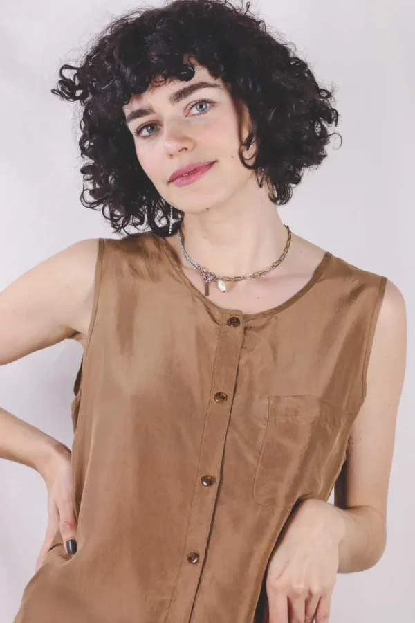 Sofi vintagesilkkitoppi