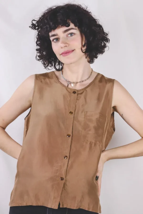 Sofi vintagesilkkitoppi
