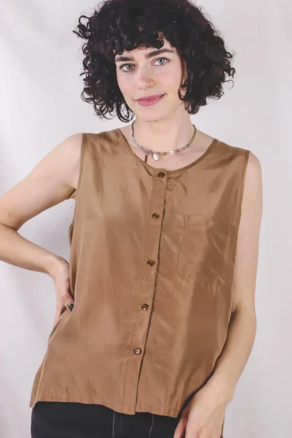 Sofi vintagesilkkitoppi