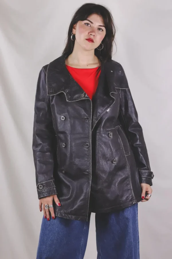 Sofia vintagenahkatakki