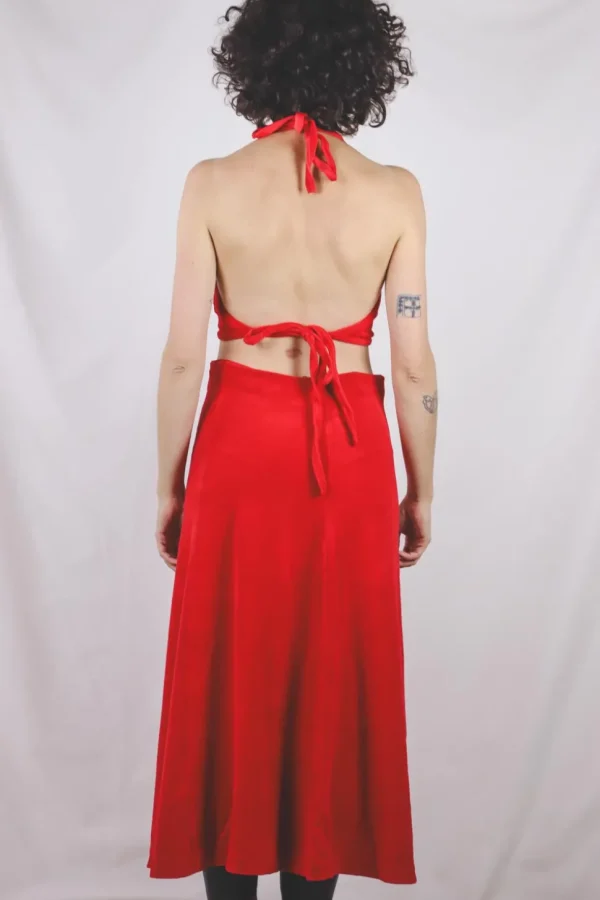 Tavi kotimainen Finnwear vintagesamettiasu
