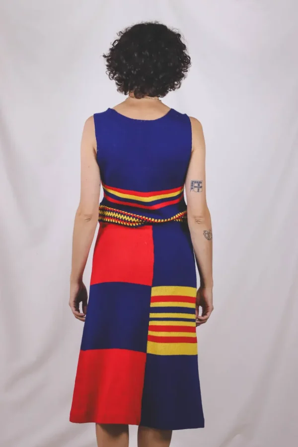 Tavi 70-luvun vintageneulemekko