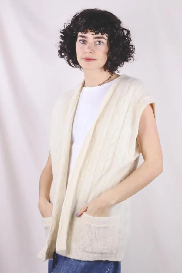 Tilda vintagevillaneuleliivi