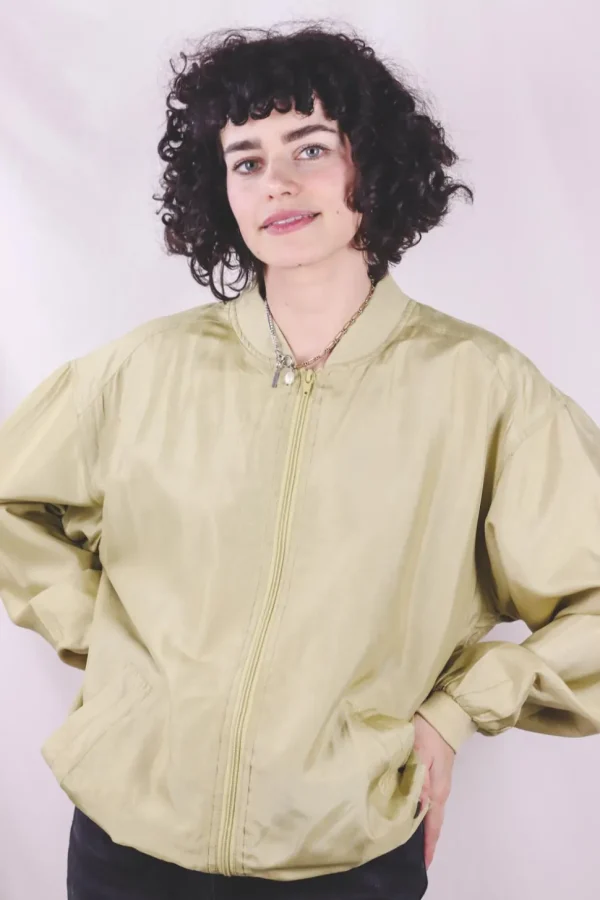 Tova vintagesilkkitakki