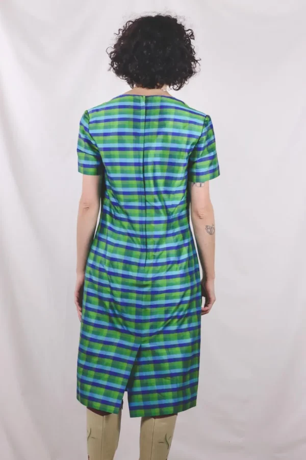 Uni vintagesilkkimekko