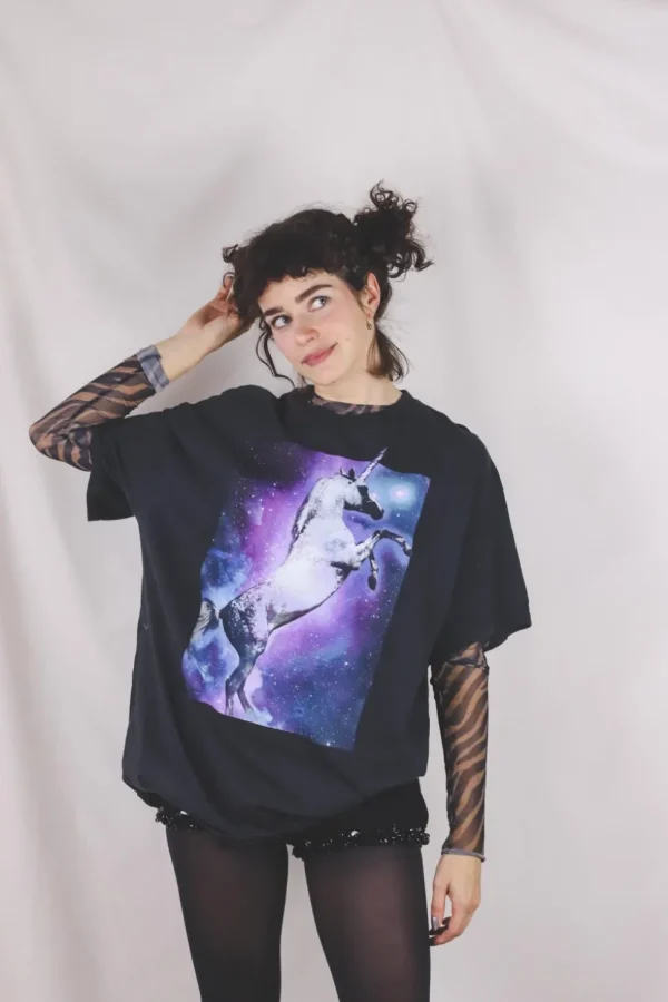 Unicorn Y2K t-paita
