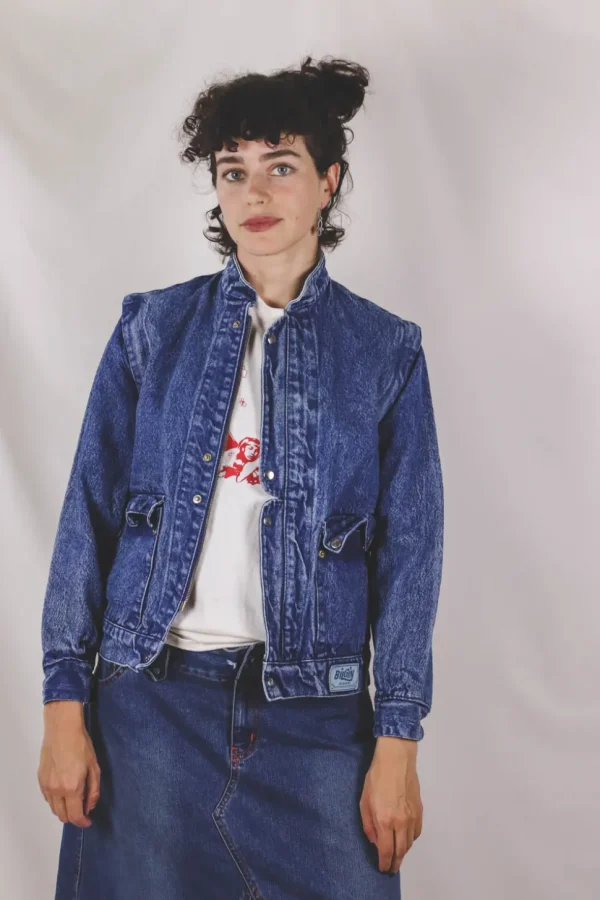 Vedela vintagefarkkutakki