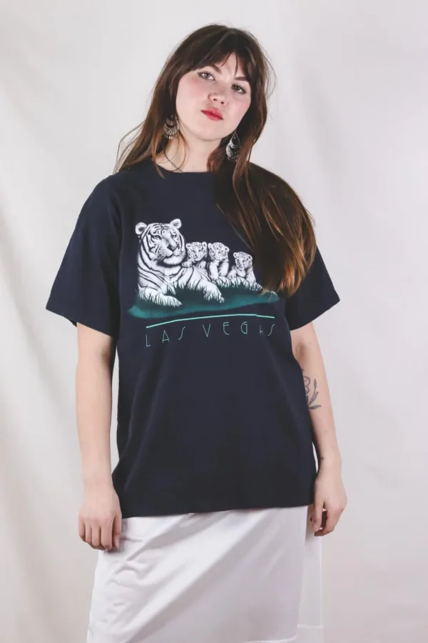 Vegas Tiger vintage t-paita
