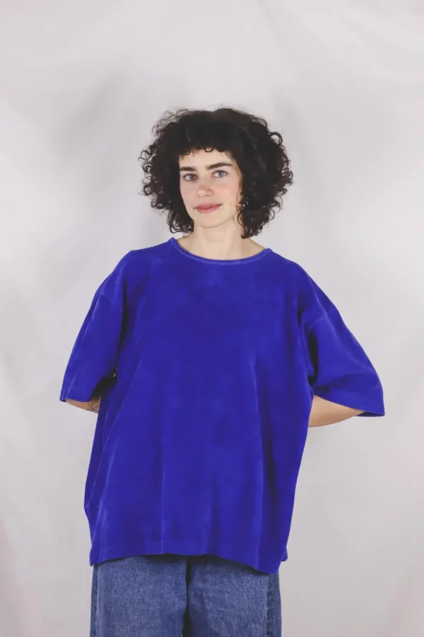 Velissa vintagesamettipaita