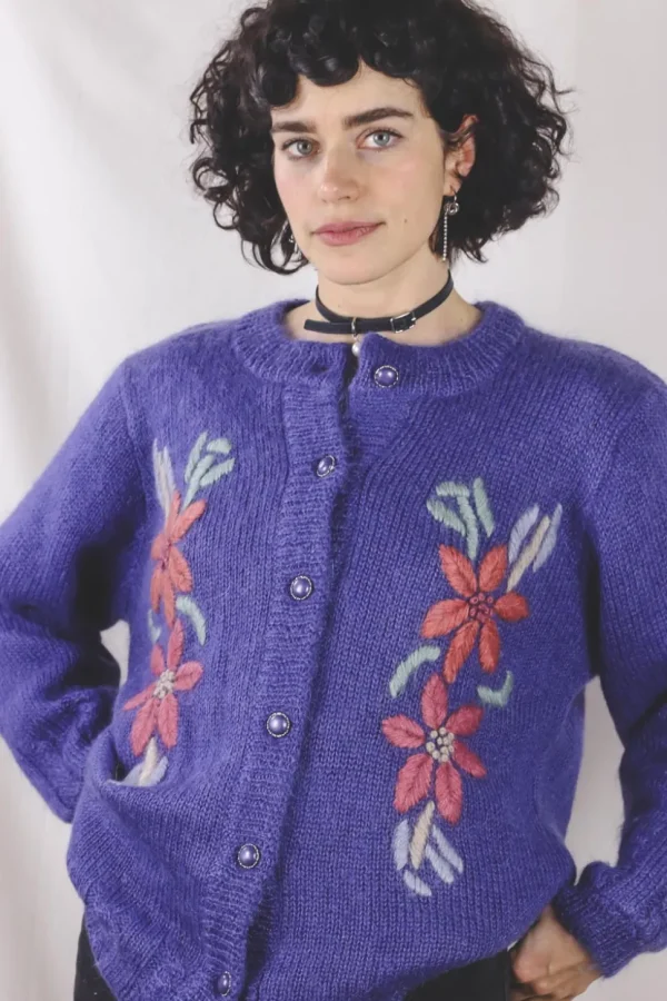 Viola vintagemohairneuletakki