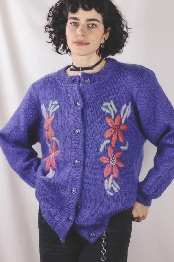Viola vintagemohairneuletakki