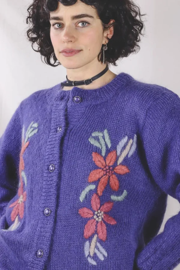 Viola vintagemohairneuletakki