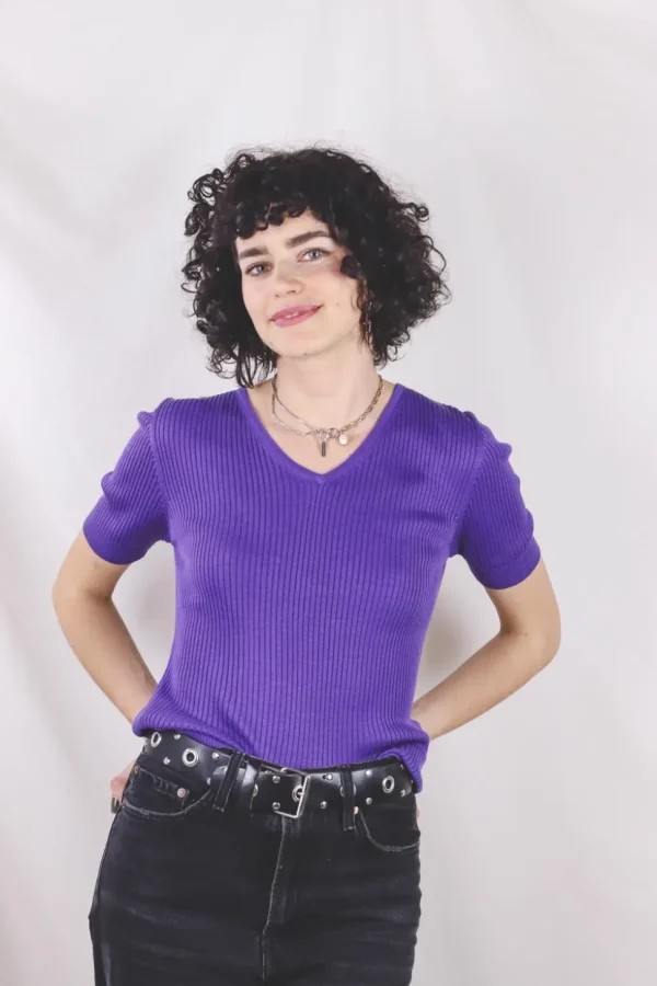 Viola vintagesilkkineulepaita