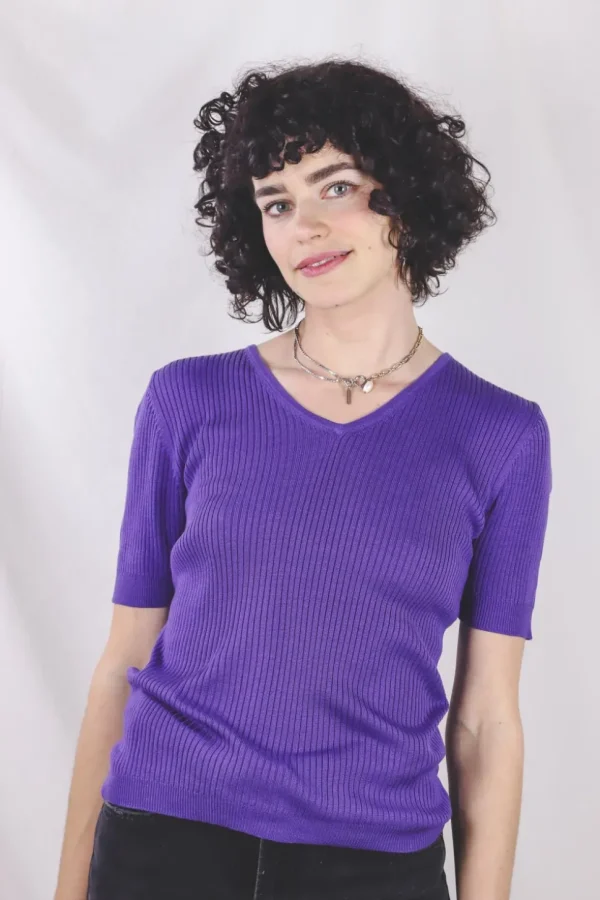 Viola vintagesilkkineulepaita