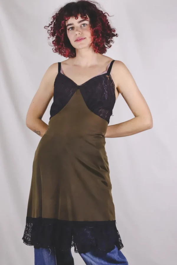 Vivienne vintage slip dress