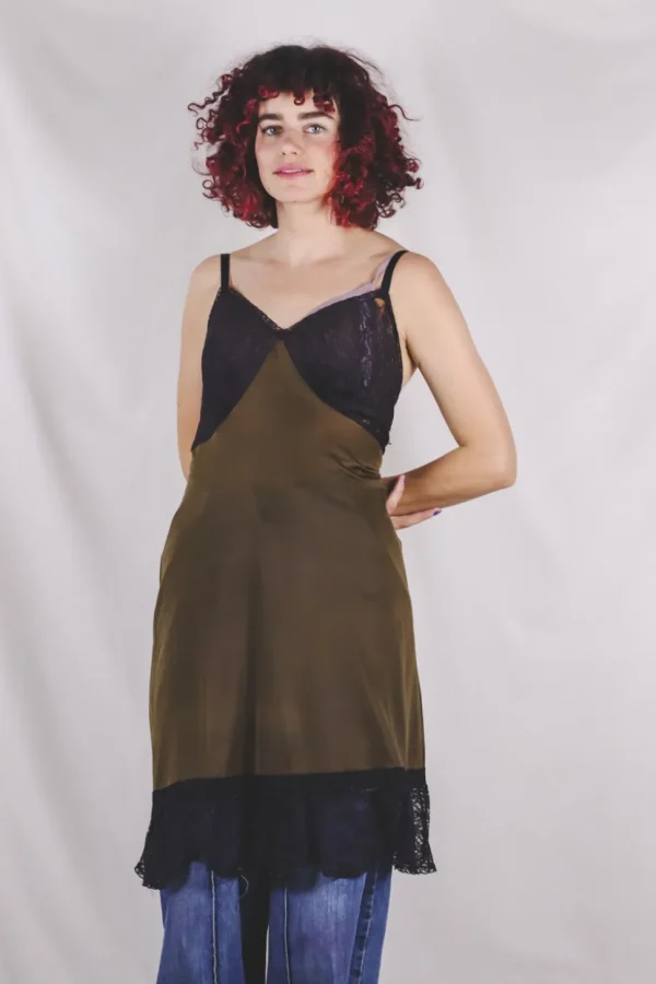 Vivienne vintage slip dress