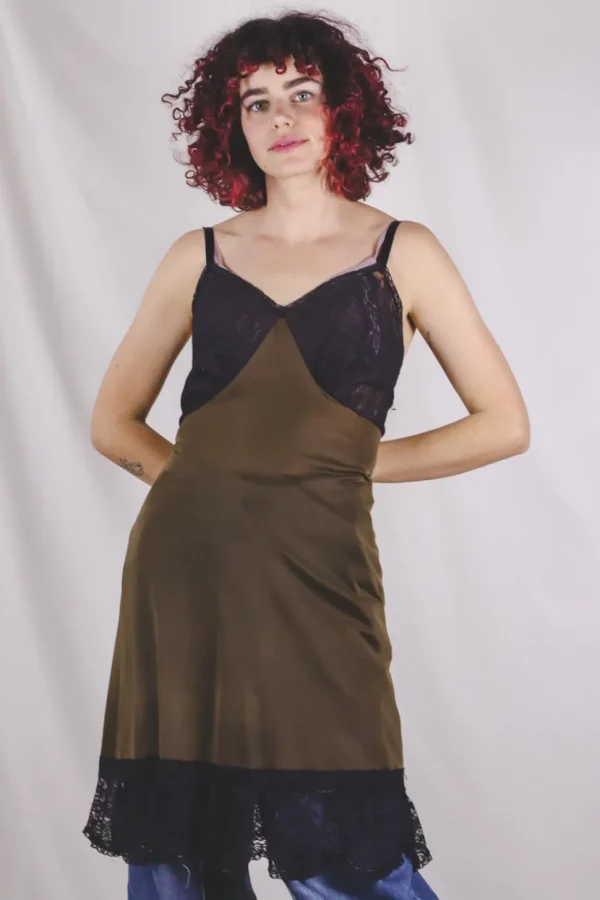Vivienne vintage slip dress