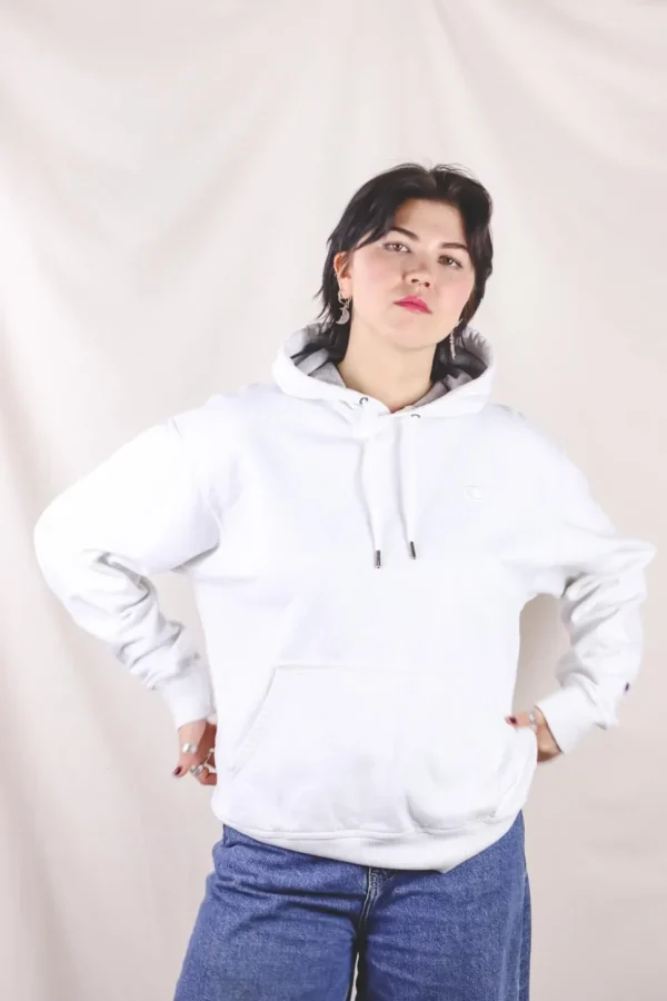 White Champion vintagehuppari