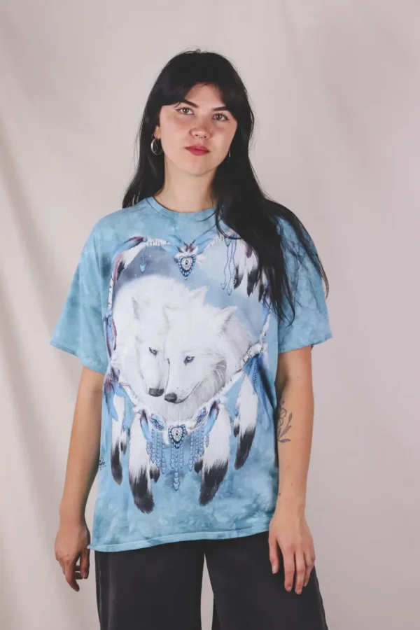White wulf t-paita