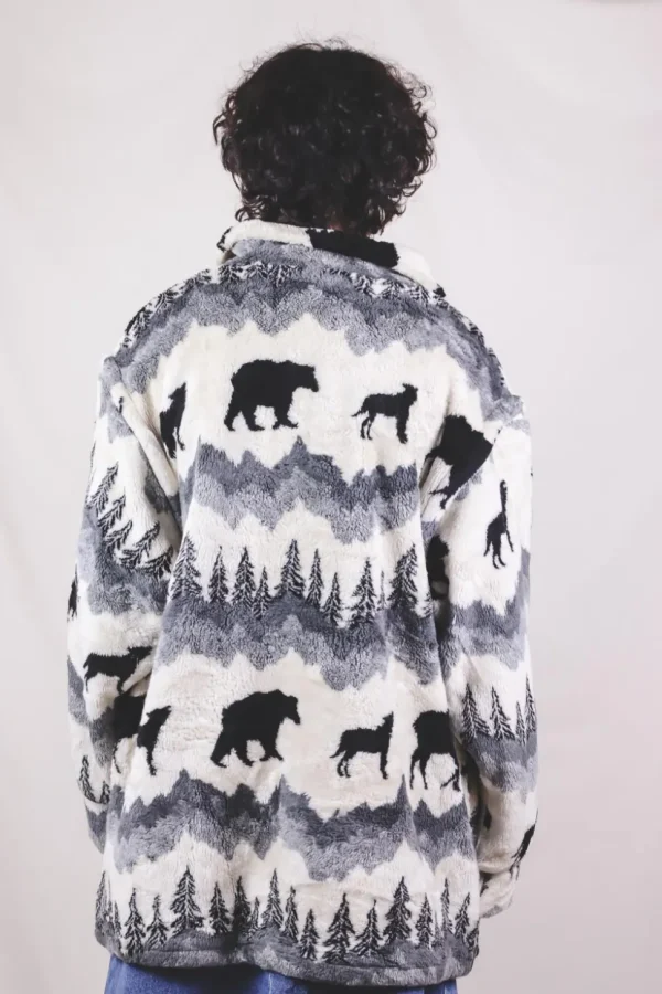Wild 90-luvun vintagefleecetakki