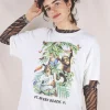 Wildlife jungle vintage t-paita